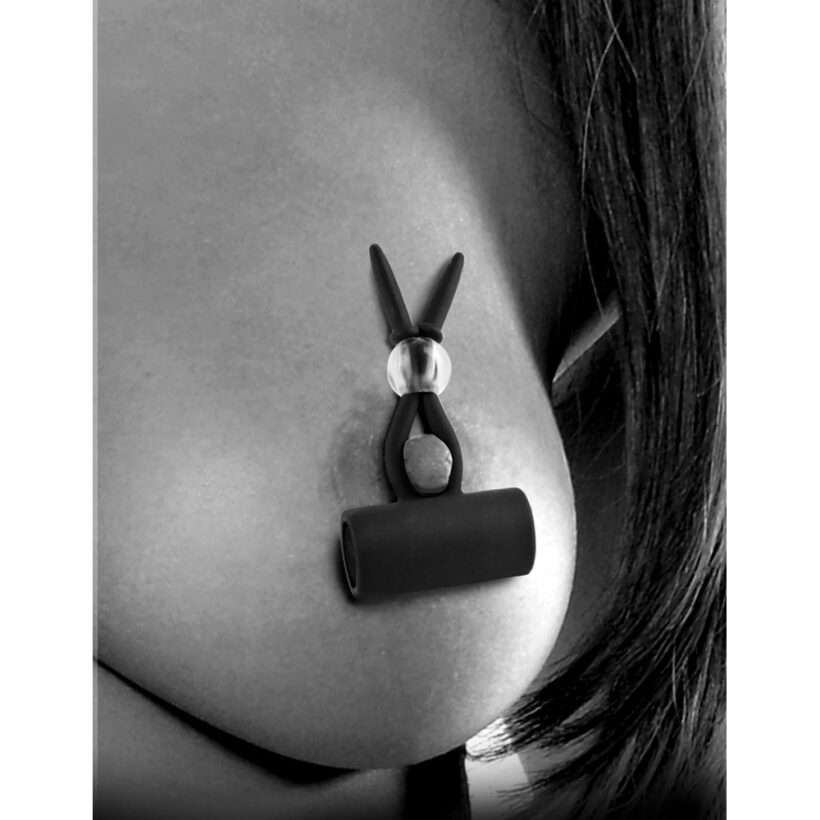 Fetish Fantasy Series Vibrating Silicone Nipple Lassos - Image 3