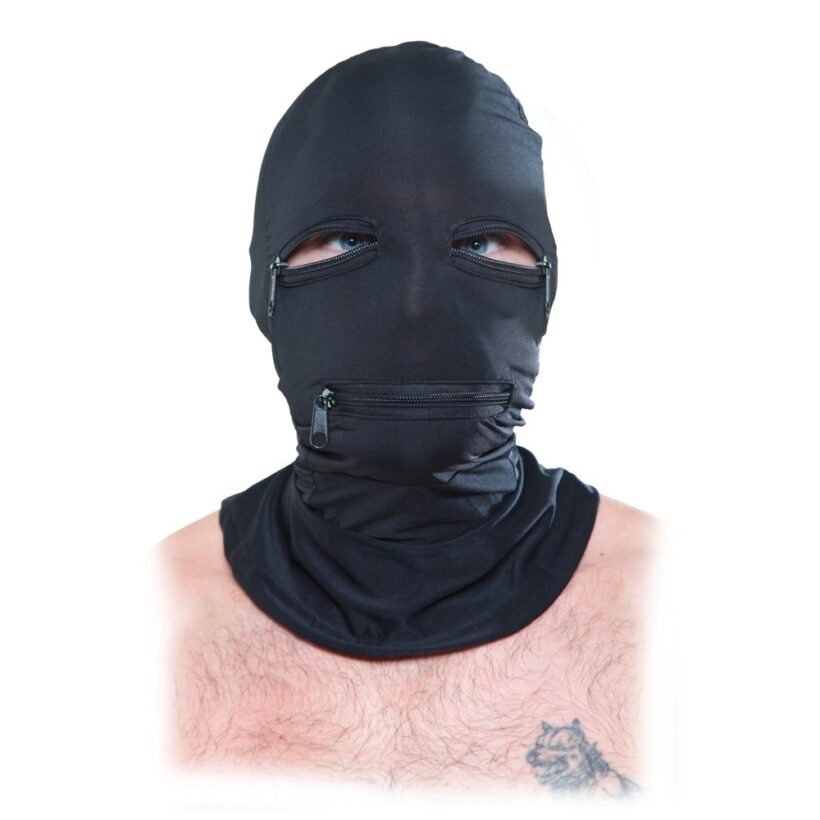 Fetish Fantasy Zipper Face Hooded Mask - Image 3