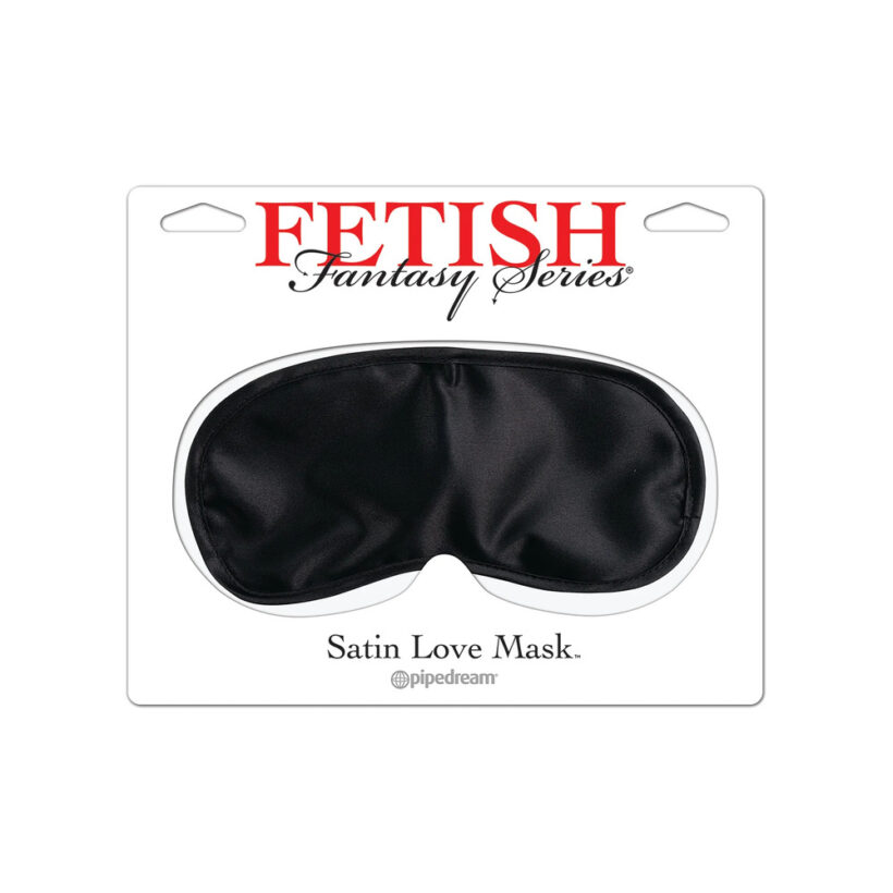 Fetish Fantasy Series Satin Love Mask Black - Image 3
