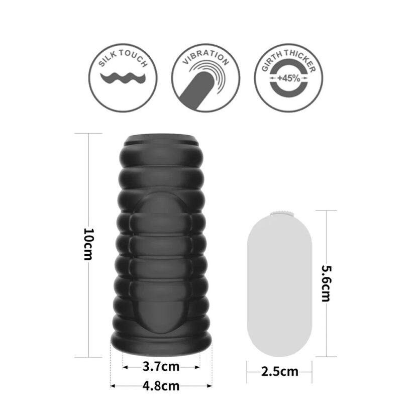 Lovetoy Wave Vibrating Penis Sleeve - Image 4