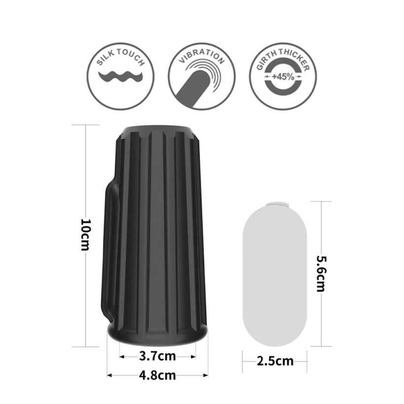 Lovetoy Ridge Vibrating Penis Scrotum Sleeve - Image 4