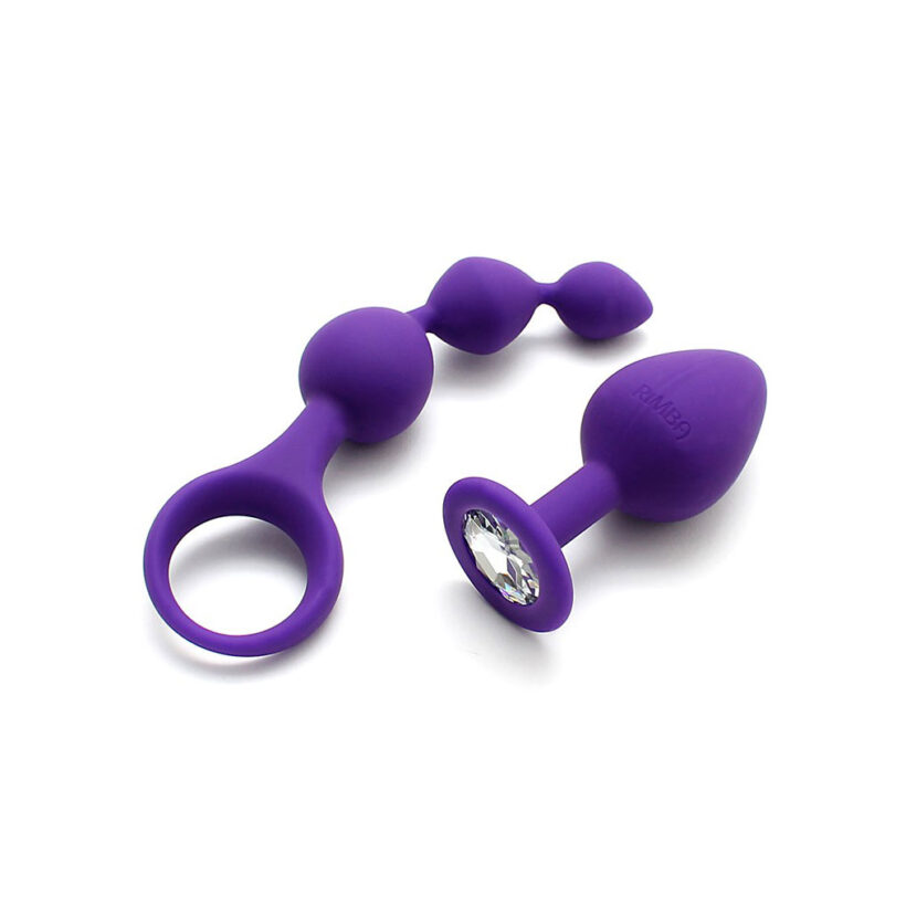 Barcelona Purple Anal Pleasure Play Set - Image 2