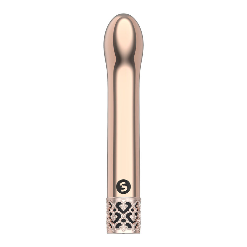 Royal Gems Jewel Rechargeable G Spot Bullet Rose Gold - Image 2