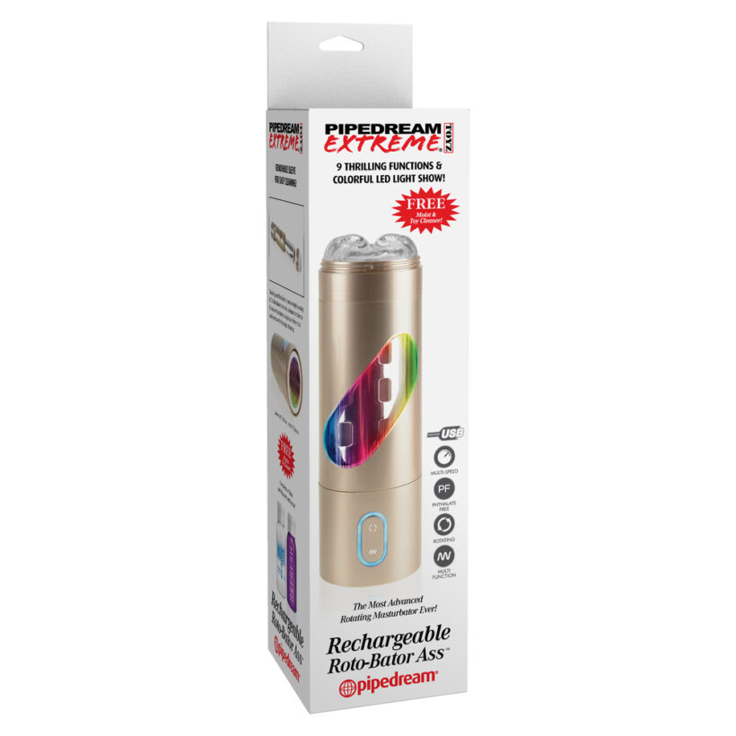 Pipedream Extreme Rechargeable Roto Bator Ass Vibrating Masturba - Image 4