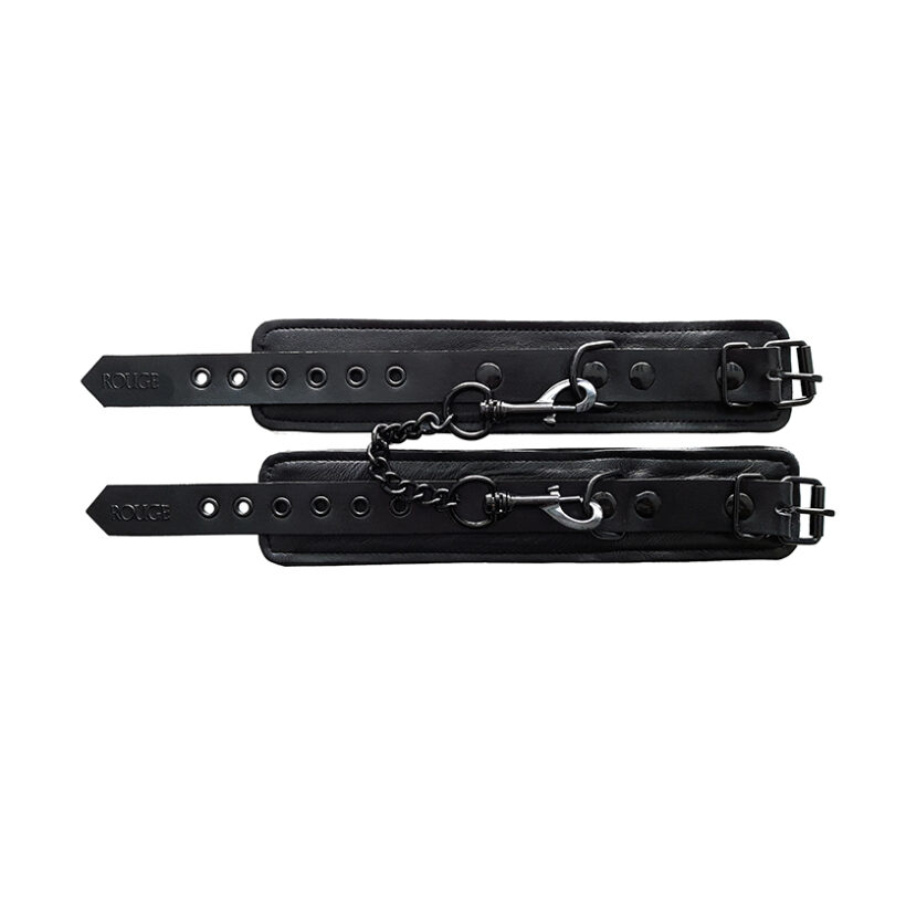 Rouge Garments Plain Black Ankles Cuffs - Image 2