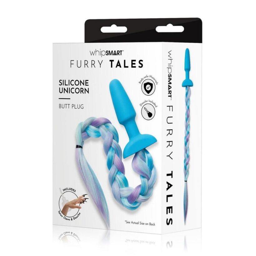 Furry Tales Silicone Unicorn Tail Butt Plug - Image 4