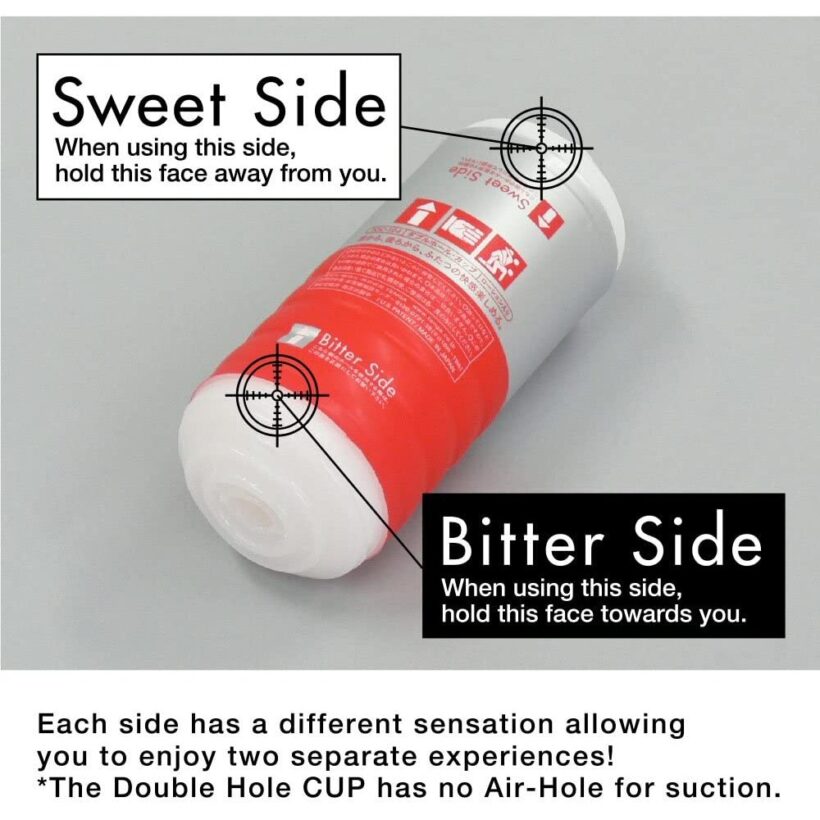 Tenga Double Hole Cup Ultra Size Masturbator - Image 3