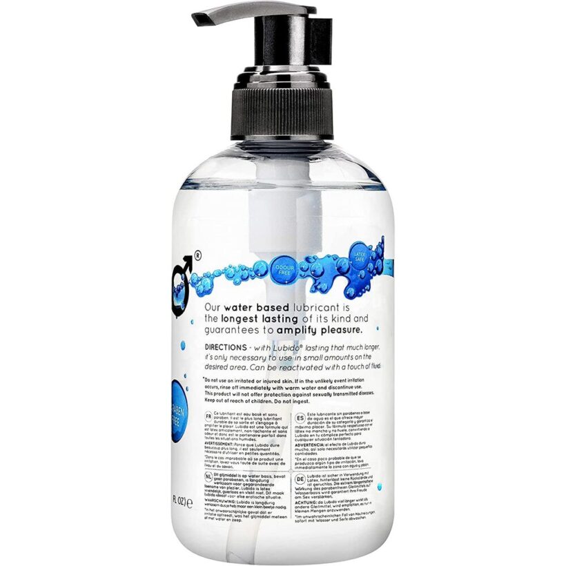 Lubido 250ml Paraben Free Water Based Lubricant - Image 2